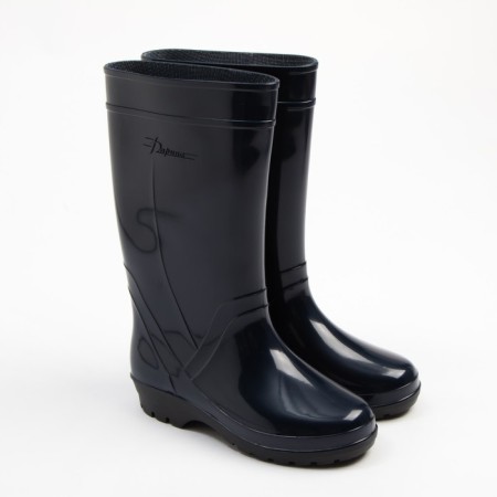 Women's boots, blue/black color, size 39
