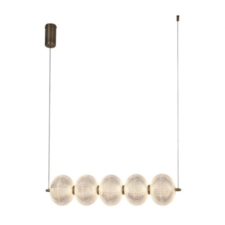 Spring LED LED GerHort G52103/5L AB WCL, 5XLED, 180x15x68 cm, bronze color