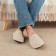 Male slippers, size 42-43, beige color
