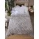 Blanket - Baroque blanket, size 150x200 cm, gray color