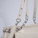 Bag Female Tout with zipper, white color