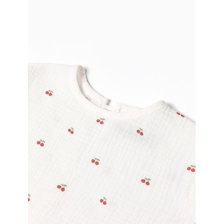 Pajama nursery (T-shirt and trousers) KAFTAN "Cherry" R.34 (122-128 cm)-8