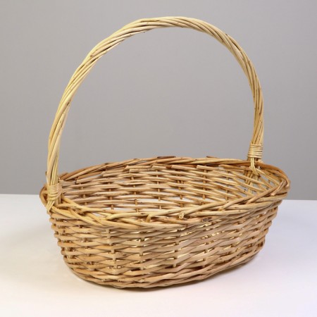 Wicker basket, 37 x 30/14 x 38 cm, willow-1