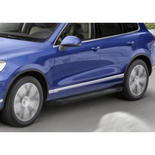 Black-Rival, Volkswagen Touareg 2010-2018 threshold, with fasteners, F193alb.5801.3
