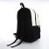 Young backpack from a lightning textile, 3 pockets, a bag, a suitcase holder, black/white color