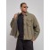 Jeaning jacket men's, size 48, khaki color