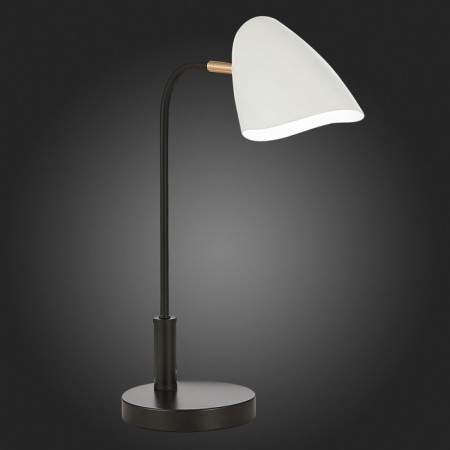 Evoluce bedside lamp. Sle103604-01. Satta. 1x40 W, E14, 30x15x45 cm, black color, gold-2