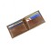 ZK302-5 clip for bills ZK302, brown matte - 5