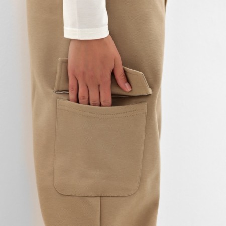 Women's pants mist size s, beige-2