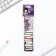 A set of cardboard bookmarks with hints, 5 pcs "Gothic"