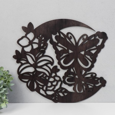Panel "Butterflies" 34.5x38 cm-1