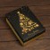 The box is folding, the cover is "Merry Christmas" 24 x 17 x 8 cm