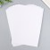 Foamiran glitter 2 mm 20x30 cm, white chameleon