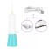 Irrigator KITFORT KT-2958-3, portable, 200 ml, 4 modes, 3 nozzles, from battery, blue and white