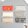 A set of colored sand No. 4, 6 colors, 100 g each