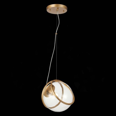 STL LUCE Sus. SL1181.313.01. Acerra. 1x40 watts, E27, 65x65 cm, brass color-1