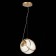 STL LUCE Sus. SL1181.313.01. Acerra. 1x40 watts, E27, 65x65 cm, brass color