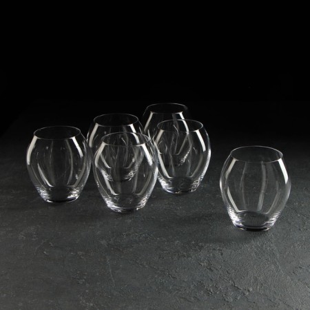 A set of glasses for whiskey Carduelis, glass, 420 ml, 6 pcs