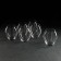 A set of glasses for whiskey Carduelis, glass, 420 ml, 6 pcs