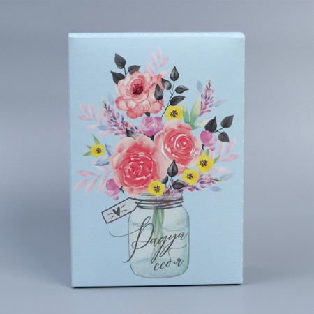 Gift folding box, packaging, “for you”, 16 x 23 x 7.5 cm-2