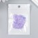 Glass beads 6/0 "Cube. Translucent. Light-lilac" 10 g