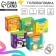 Metal puzzle with puzzles and stickers "animals", mix