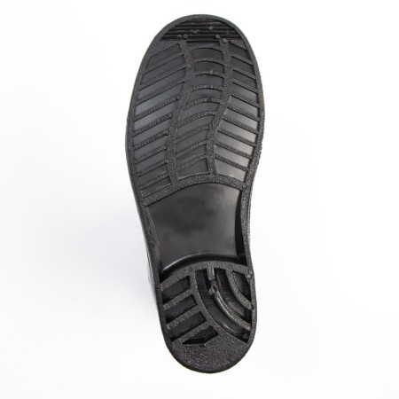 Women's boots, black color, size 36, PVC-4