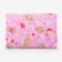 Pillow, size 40x60 cm, pink color, mix 224 stuffing