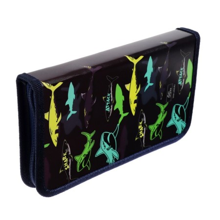 Penal 1 section 115 x 205 x 30 mm, calligrata "shark", laminated cardboard-2