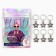 Hair piercing “I love myself and it is mutual”, 6 pcs.