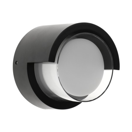 Facade lamp "City", FSD-049, 5 W, 4000K, circle, IP65, 220 V, plastic, black-4