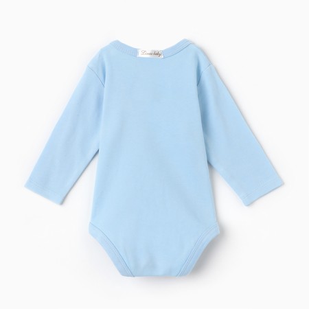 Body baby, color bright blue, height 74 (6-9 months)-4