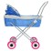 Puppet stroller No. 3, blue color with gray