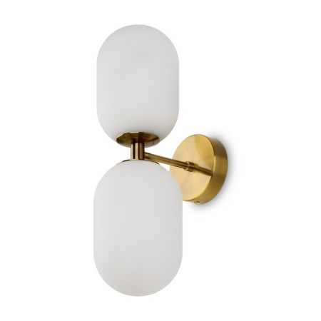 Бра Freya FR1012WL-02BS Sharlot, 120х180х390 мм, G9, 2х28Вт, цвет латунь-1