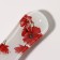 Glass stand under a spoonful of the share "Red poppies", 23.5 × 8.3 × 1.5 cm