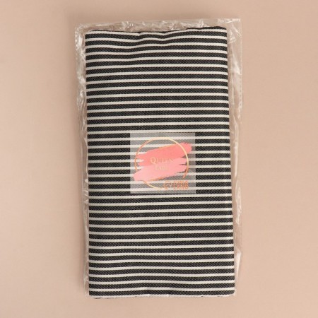 A set of makeup brushes "stripes", 8 objects, a lightning cover, white/black color-10