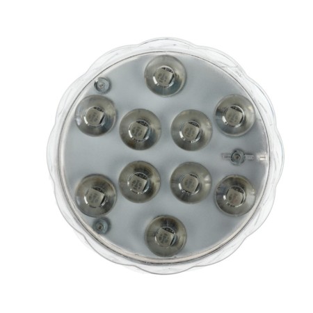 Submarine lamp with PDU, 10 LED, 3 W, IP68, RGB, from 3*AAA batteries (not in the set)-1