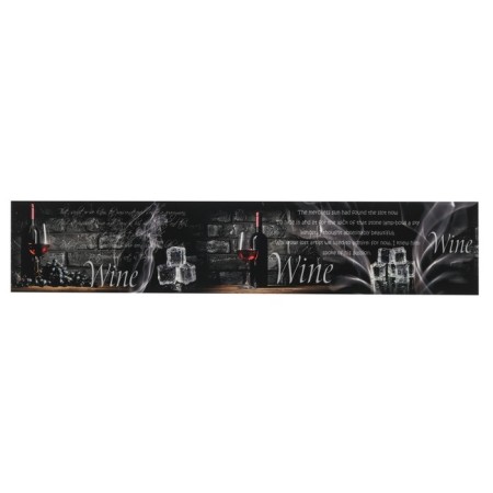 Kitchen apron "Wine and ice" (photo printing) 3000x600 mm