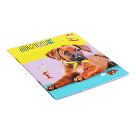 School diary for grades 1-11 "Eared Happiness", covered cardboard, 40 sheets-1