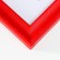Photo frame plastic L-6 21x30 cm red (plastic screen)