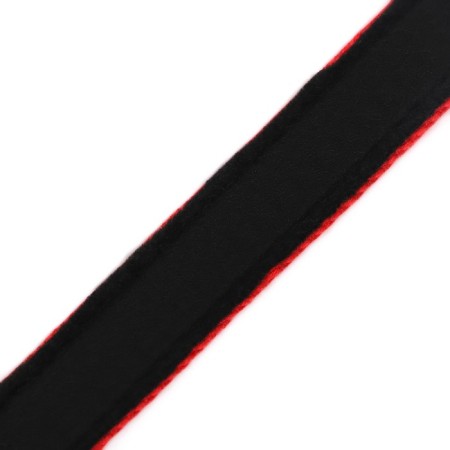 Frontial collar with lining, 57 x 2.5 cm, Osh 35-45 cm, red-5