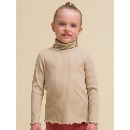 Jumper for girls, height 146 cm, sandy color-1