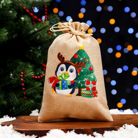 Gift bag with thermal monklake, 16 x 24 cm