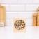 Squarean napkin "Bon Appetit", 10 x 5 x 11cm, wood