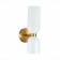 Sconces st. SL1180.201.02. Treviso. 2x40 watts, E14, 12x36 cm, golden color