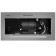 Excellency Maunfeld Crossby Hardy 1000push, built -in, 1000 m3/h, 3 speeds, 55 cm, gray 1074546