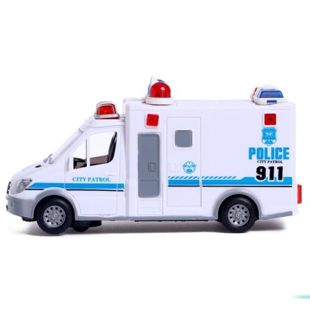 Police machine, works on batteries, light and sound effects-1