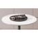 Dining table "Dale", 750 × 750 × 743 mm, color white marble