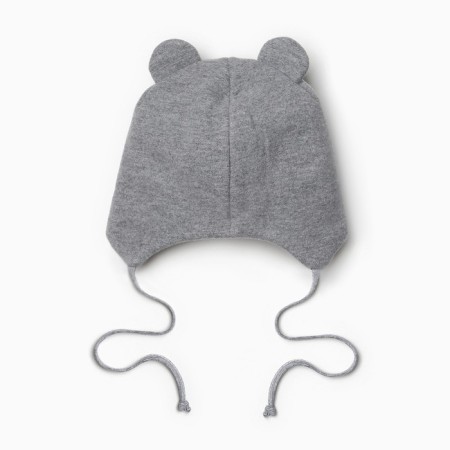 Children's hat, dark gray color, size 46-48-2