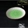 Porcelain shade "Cosmos", d = 21.2 cm, green color